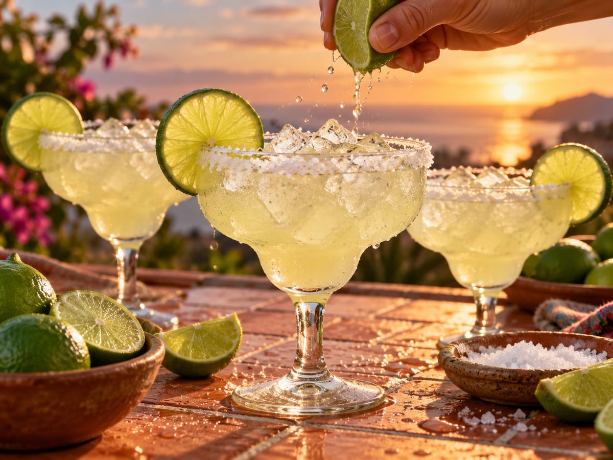 Tequila bar set up at a party