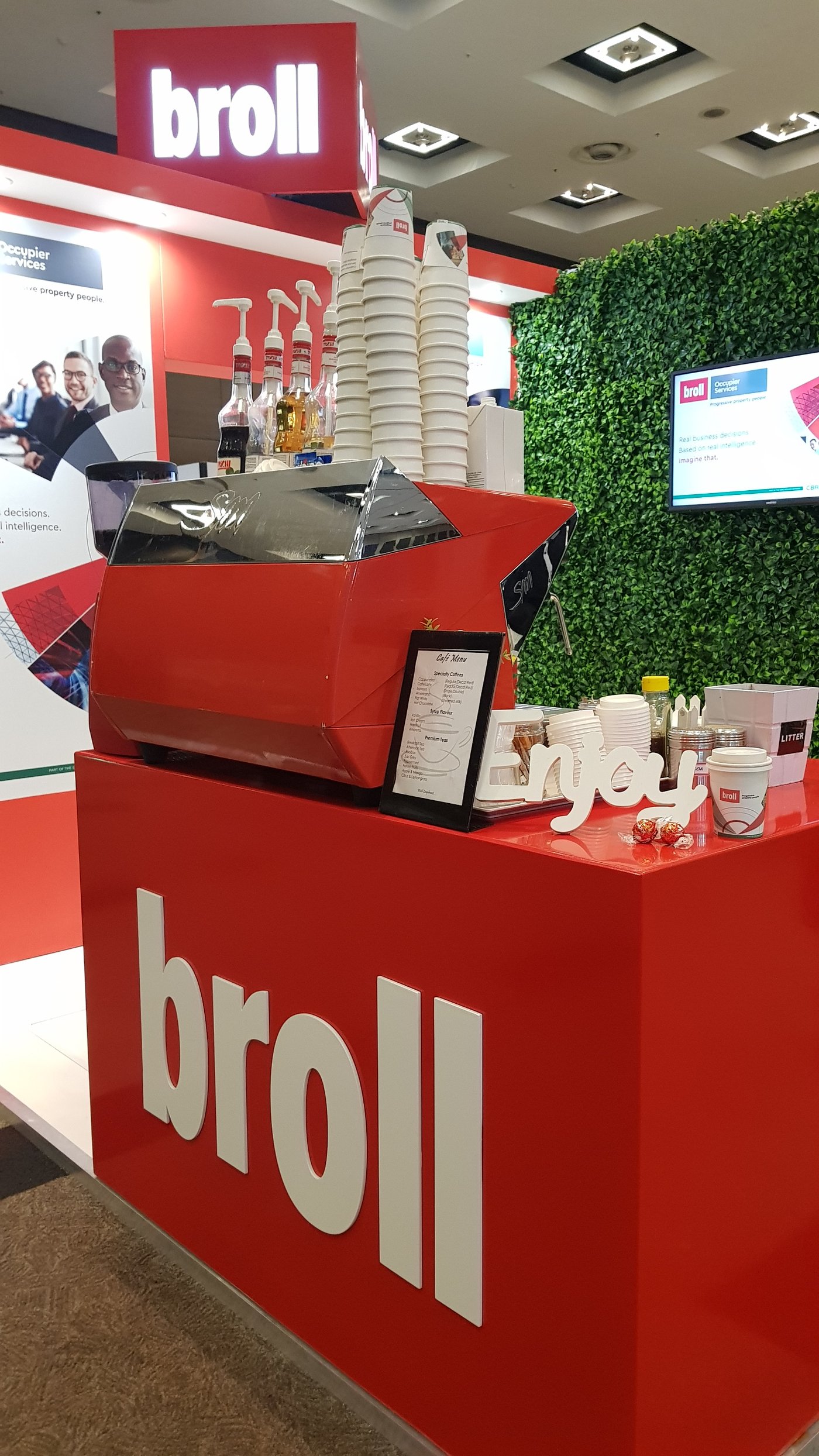 Mobile Coffee Bar for Broll